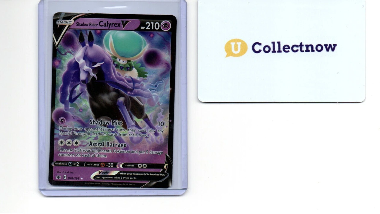 Shadow Rider Calyrex V 074/198